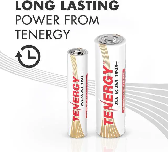Alt view image 3 of 6 - Tenergy 100 Pack Alkaline AA Batteries and 100 Pack AAA Alkaline Batteries, AA and AAA Batteries for Household Electronics