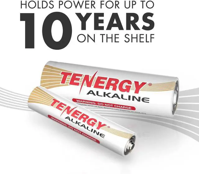 Alt view image 5 of 6 - Tenergy 100 Pack Alkaline AA Batteries and 100 Pack AAA Alkaline Batteries, AA and AAA Batteries for Household Electronics