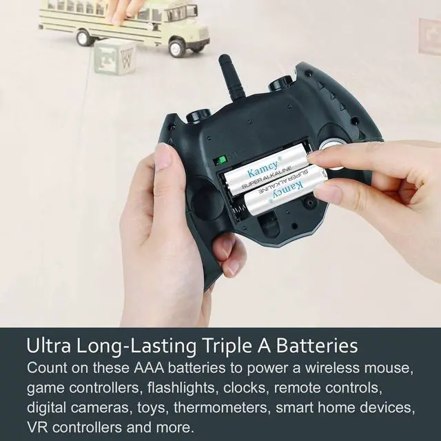 Alt view image 4 of 7 - AAA Batteries 100 Pack  1400mAh, Triple AAA Alkaline Batteries 1.5V, Long Lasting, Leakproof, High-Performance Single Use Battery