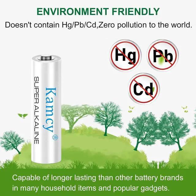 Alt view image 6 of 7 - AAA Batteries 100 Pack  1400mAh, Triple AAA Alkaline Batteries 1.5V, Long Lasting, Leakproof, High-Performance Single Use Battery