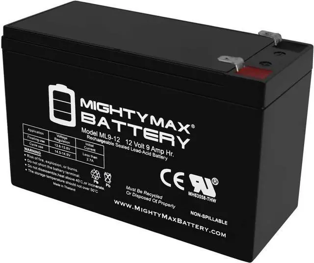 Main image of Mighty Max Battery 12V 9AH Replacement Battery for CyberPower RB1290 UPS