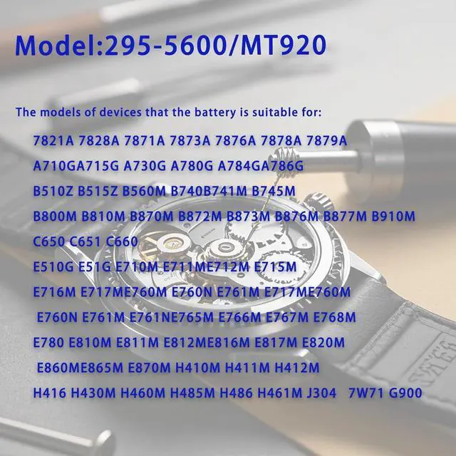 Alt view image 4 of 7 - for Citizen Watch Capacitor 295-5600 Battery, MT920 295-56, fit Eco Drive C650 E810 E811 7821 B620