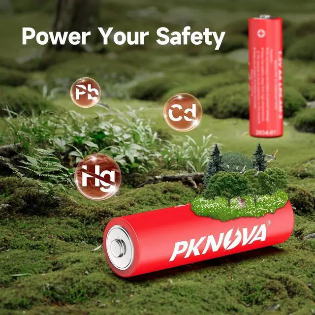 Alt view image 4 of 7 - AA Battery Double A Batteries 1.5V Alkaline for TV Remote Household and Electronic Devices - 100 Pack LR6 Battery