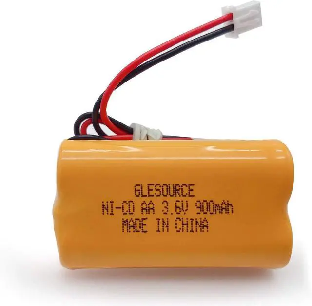 Alt view image 3 of 6 - 3.6V 900mAh Ni-CD AA Exit Sign Emergency Light Battery, Replacement Battery for Exitronix 10010037, Max Power B2-0031 MH468886, Unitech LEDR-1 6200RP, Dantona CUSTOM-318 OSA230, Lowes 253799 (2 Pack)