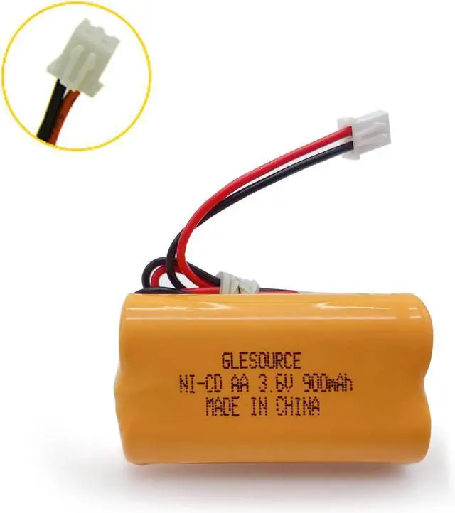 Alt view image 4 of 6 - 3.6V 900mAh Ni-CD AA Exit Sign Emergency Light Battery, Replacement Battery for Exitronix 10010037, Max Power B2-0031 MH468886, Unitech LEDR-1 6200RP, Dantona CUSTOM-318 OSA230, Lowes 253799 (2 Pack)