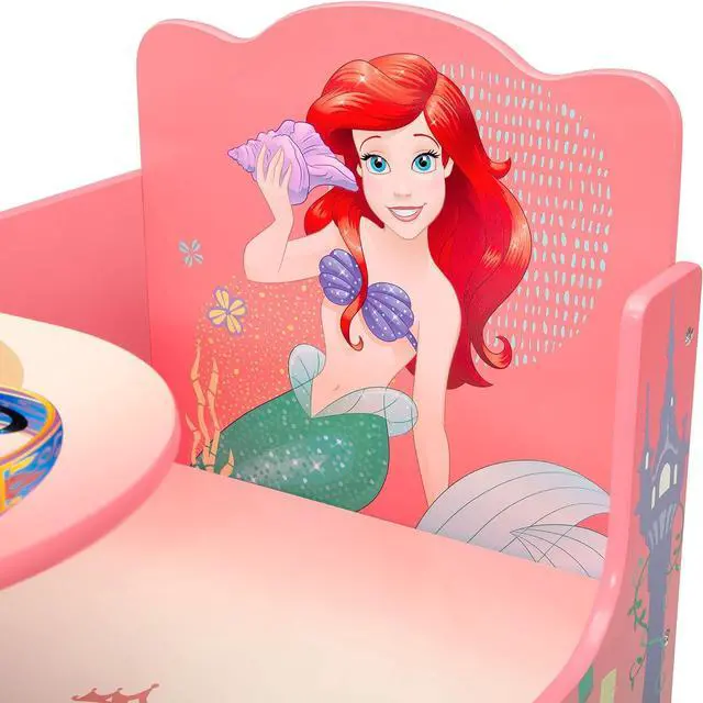 Alt view image 7 of 7 - Delta Children Chair Desk with Storage Bin, Disney Princess