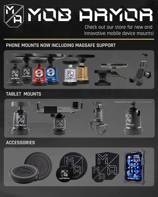 Alt view image 6 of 7 - Heavy Duty Magnetic Car Phone Mount Holder