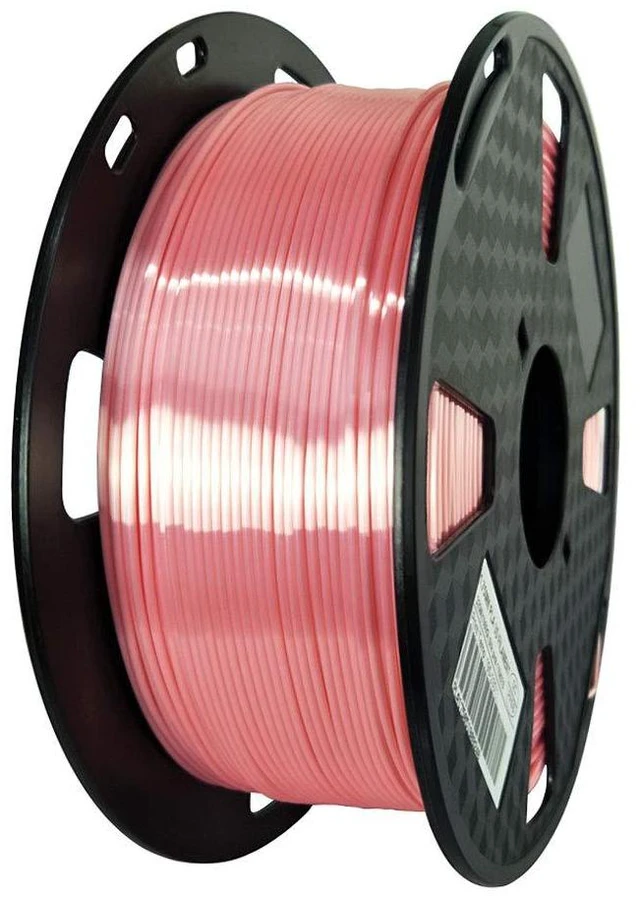 Alt view image 5 of 5 - CC3D Silk Pink PLA Filament 1.75 mm 1KG Spool 3D Printer Filament FDM 3D Printing Materials Silky Shiny Metallic Metal PLA Gold Pink Color