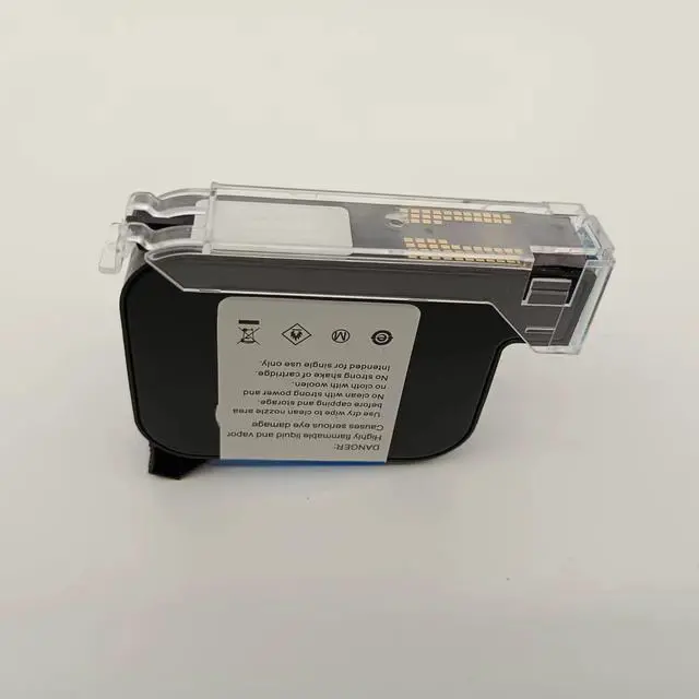 Alt view image 3 of 5 - 42ML Inkjet Green Color Quick Dry Ink Cartridge Work for ZFM6 12.7mm/0.5inches Portable Handheld Printer Labeler