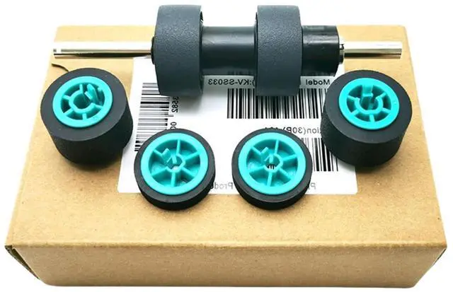 Alt view image 3 of 4 - ZHENFU-MEI KV-SS033 Paper Pickup Roller Kit Suitable for Panasonic KV-S4065CL /KV-S4085CL/ KV-S4065CW /KV-S4085C Paper Pickup Roller Kit Scanner Rubbing Wheels.