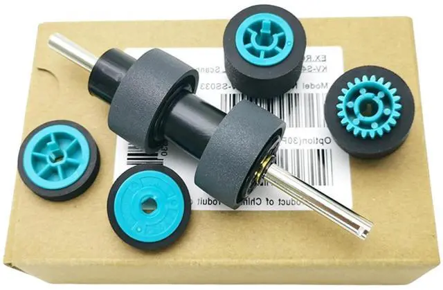 Alt view image 2 of 4 - ZHENFU-MEI KV-SS033 Paper Pickup Roller Kit Suitable for Panasonic KV-S4065CL /KV-S4085CL/ KV-S4065CW /KV-S4085C Paper Pickup Roller Kit Scanner Rubbing Wheels.