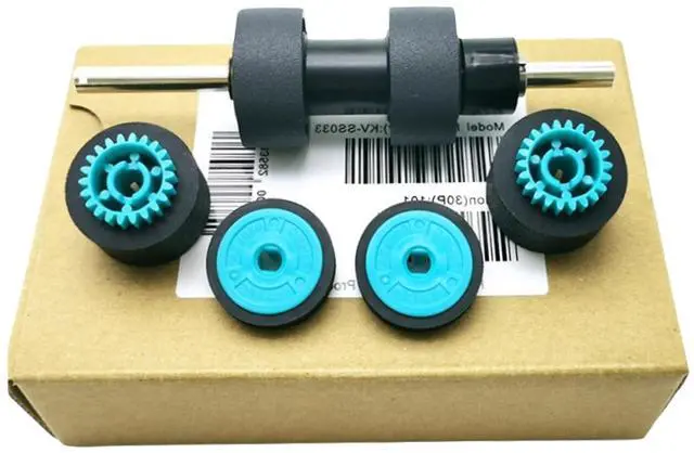 Alt view image 4 of 4 - ZHENFU-MEI KV-SS033 Paper Pickup Roller Kit Suitable for Panasonic KV-S4065CL /KV-S4085CL/ KV-S4065CW /KV-S4085C Paper Pickup Roller Kit Scanner Rubbing Wheels.
