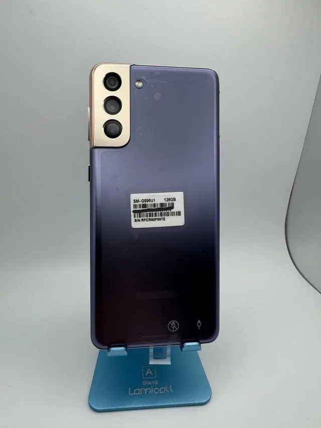 Alt view image 3 of 7 - Samsung Galaxy S21+ Plus 5G G996U (Fully Unlocked) 128GB Violet