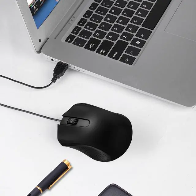 Alt view image 3 of 5 - 60 Pack Wired Mouse Bulk Computer Mouse Wired with Ergonomic Design Computer Mice Plug and Play USB for Students, Teachers Multi Device Compatibility for Classroom, Home, Office, Remote Work (60)