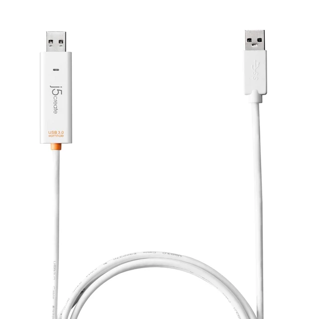 Alt view image 2 of 5 - j5create JUC500 Data, Keyboard, and Mouse Sharing/Transfer USB 3.0 Cable