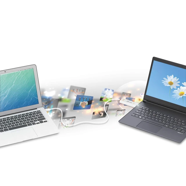Alt view image 4 of 5 - j5create JUC500 Data, Keyboard, and Mouse Sharing/Transfer USB 3.0 Cable