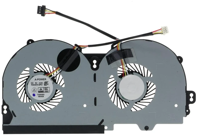 Main image of Replacement GPU Cooling Fan for Clevo P950 P950HR P950ER T97 T96E T800 BS500HS-U3D DC5V 0.50A 4-Wires