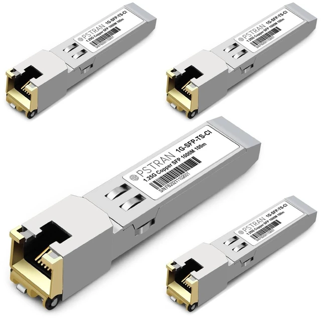 Main image of OPSTRAN 1000BASE-T SFP RJ45 Copper Transceiver Module Compatible with Cisco GLC-T SFP-GE-T 100m cat5e/6 4 Pack