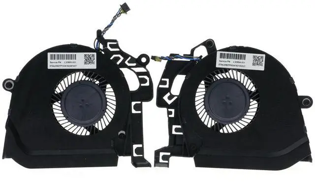 Main image of CPU&GPU Cooling Fan Replacement for HP ZBook 15 G5 G6 L30894-001 L30895-001 L28713-001