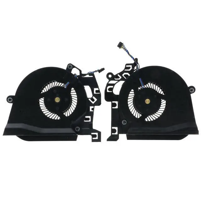 Alt view image 2 of 5 - CPU&GPU Cooling Fan Replacement for HP ZBook 15 G5 G6 L30894-001 L30895-001 L28713-001