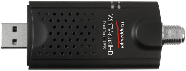 Alt view image 2 of 5 - HAUPPAUGE WinTV-DualHD USB 2.0/3.0 Dual HD Digital TV Tuner ATSC/QAM for Windows 11/10/8/7, model 1595