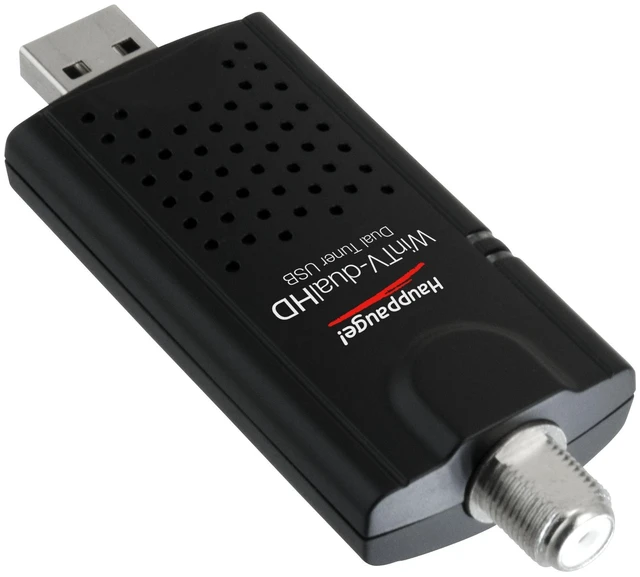 Main image of HAUPPAUGE WinTV-DualHD USB 2.0/3.0 Dual HD Digital TV Tuner ATSC/QAM for Windows 11/10/8/7, model 1595
