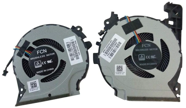 Main image of USKKS Left & Right CPU GPU Cooling Fan for HP Pavilion 15-CX 15-CX0060TX 15-CX0058WM 15-cx0000 15-cx0002ng 15-cx0001ng 15-CX0068TX 15-CX0077WM 15-cx0085nr 15-cx0086nr, DC5V 0.5A
