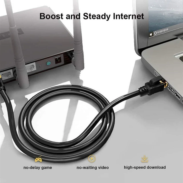 Alt view image 5 of 5 - Lteirwe Cat8 Bulk Ethernet Cable 650ft, Outdoor/Indoor