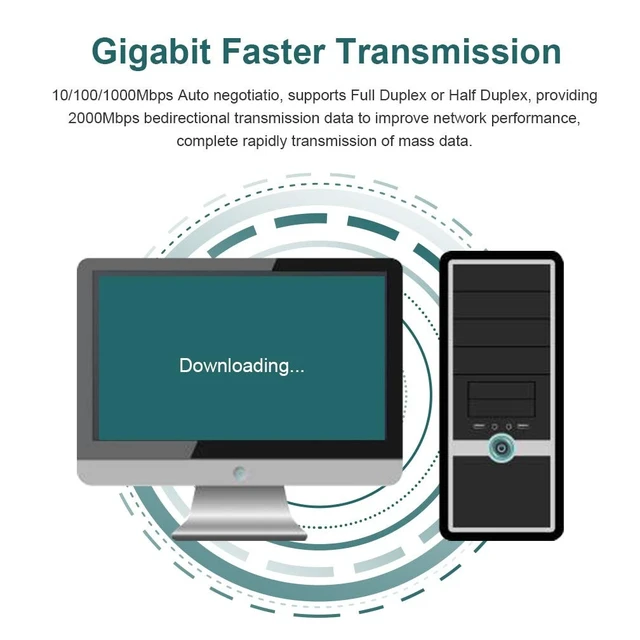 Alt view image 4 of 5 - ipolex 1.25G Gigabit Ethernet Network Card with Broadcom BCM5751 Controller-10/100/1000Mbps Ethernet Network Adapter(NIC) Compatible for BCM5751-T1, Single RJ45 Copper Port, PCI-Express 2.1 X1