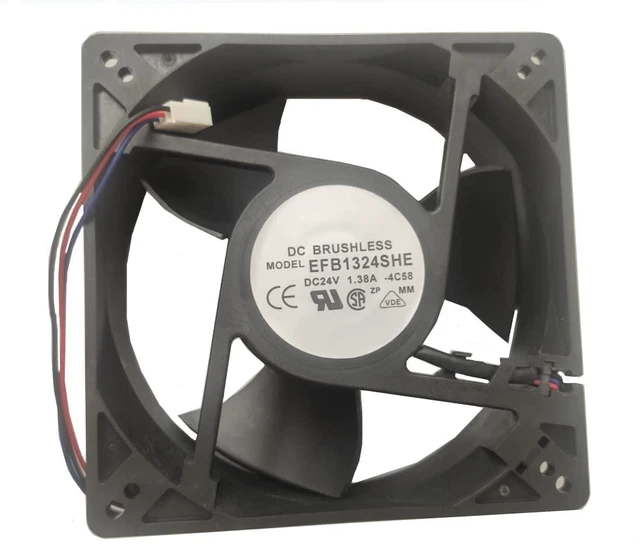 Main image of Joshua Adams EFB1324SHE 12738 24V 1.38A 12.7CM Cooling Fan