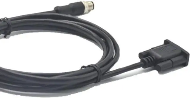 Alt view image 3 of 4 - YCYUYUFUNS M12 8pin to DB9 RS232 Waterproof Power Industrial Cable Assembly D-Sub 9Pin Male Shielded Cable (39.3in/1M)