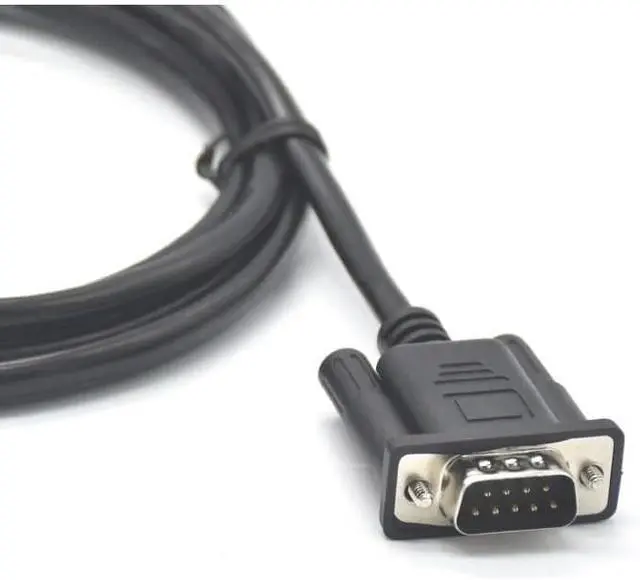 Alt view image 2 of 4 - YCYUYUFUNS M12 8pin to DB9 RS232 Waterproof Power Industrial Cable Assembly D-Sub 9Pin Male Shielded Cable (39.3in/1M)