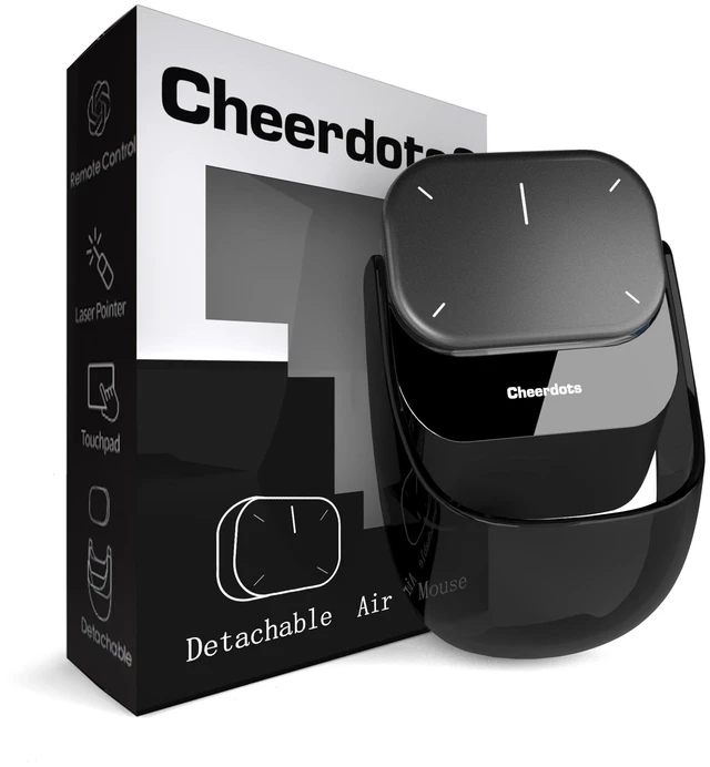 Main image of Cheerdots2 Touchpad Bluetooth Mouse with Presentation Mode, Detachable & Portable Design, Smart Software Control, Wireless Mouse for Meetings, Remote Work & TravelBasic