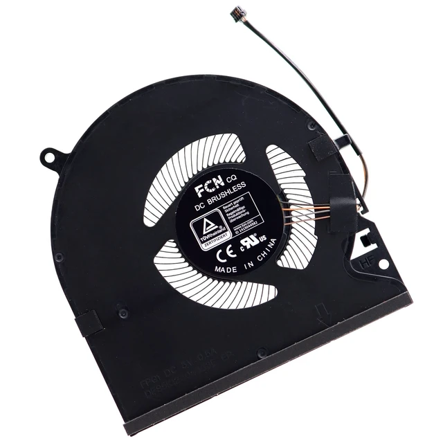 Alt view image 5 of 5 - Deal4GO CPU Cooling Fan w/Graphics GPU Fan Set Replacement for Razer Blade 15 Advanced RZ09-0409 RZ09-0409A RZ09-0409B RZ09-0409C (2021)