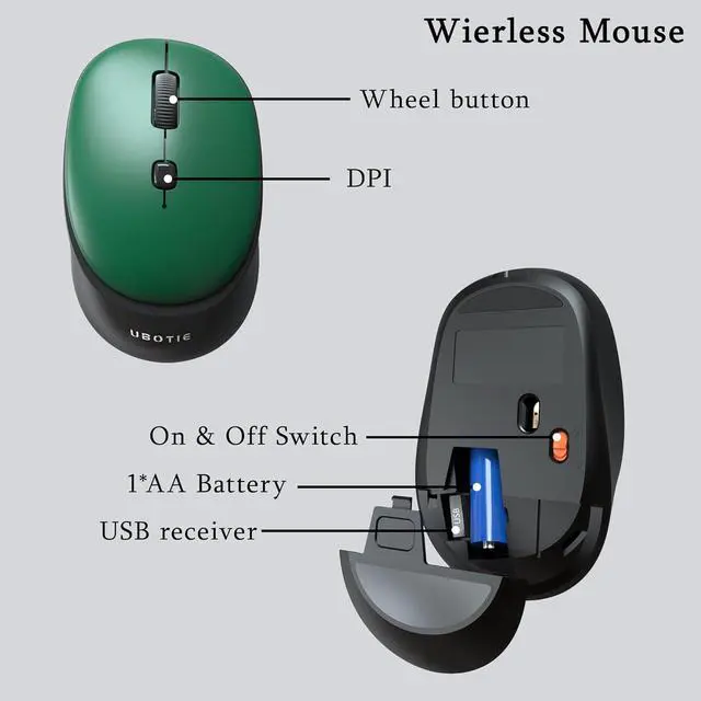 Alt view image 5 of 6 - Colorful Wireless Computer Keyboards Mouse Combos