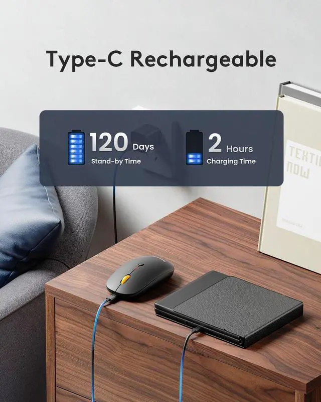 Alt view image 3 of 7 - Foldable Keyboard and Mouse, Samsers KM08 Folding Bluetooth Keyboard Mouse Combo, 2.4G + BT5.0 x 2, Full-Size Portable Travel Keyboard & Rechargeable Wireless Mouse for iOS Android Windows Mac OS