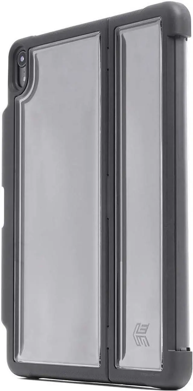 Alt view image 6 of 7 - STM Dux Shell Magic Folio for iPad Pro 11" (4th/3rd/2nd/1st Gen) - Ultra Protective Case with Apple Pencil Storage - Black (stm-222-295KZ-01)