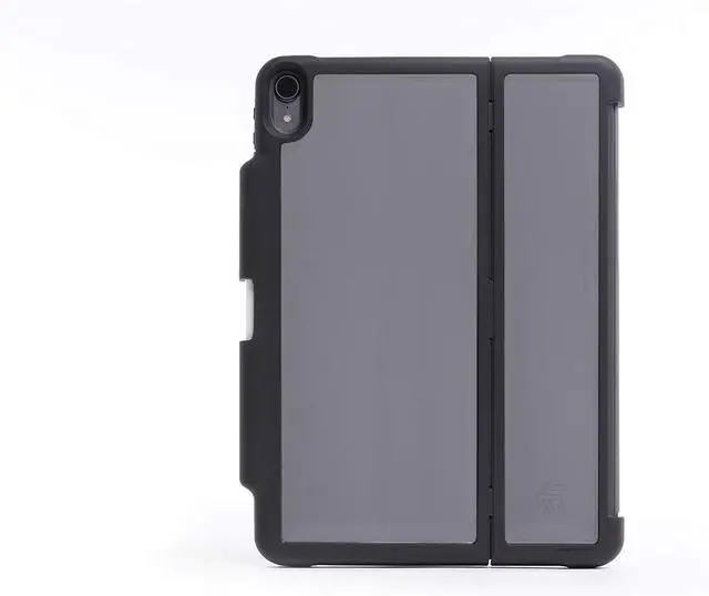 Alt view image 7 of 7 - STM Dux Shell Magic Folio for iPad Pro 11" (4th/3rd/2nd/1st Gen) - Ultra Protective Case with Apple Pencil Storage - Black (stm-222-295KZ-01)