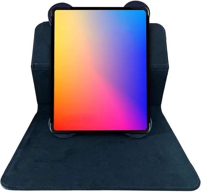 Alt view image 2 of 7 - Navitech Blue Rotational Bluetooth Keyboard Case Compatible with BYYBUO SmartPad A10_L Tablet 10.1 inch Android 11 Tablet