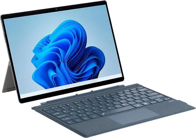 Alt view image 7 of 7 - Type Cover for Pro 7 Plus Pro 7 / Pro 6 / Pro 5 / Pro 4 / Pro 3,12.3 inch, UltraSlim Tablet Keyboard with Multi Touchpad Bluetooch (Blue)