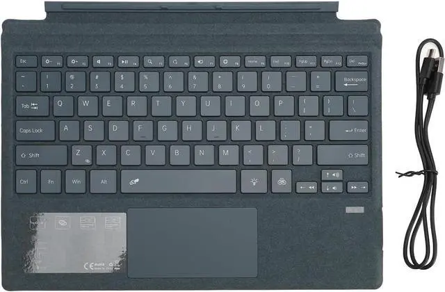 Main image of Type Cover for Pro 7 Plus Pro 7 / Pro 6 / Pro 5 / Pro 4 / Pro 3,12.3 inch, UltraSlim Tablet Keyboard with Multi Touchpad Bluetooch (Blue)