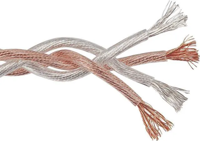 Alt view image 4 of 6 - Geekria Apollo Copper Silver Mixed Upgrade Audio Cable Compatible with HIFIMAN SUSVARA Unveiled, SUNDARA HE4XX 400i Headphones, 4.4mm to Dual 3.5mm Replacement Headphones Cord (8.2ft / 2.5m)