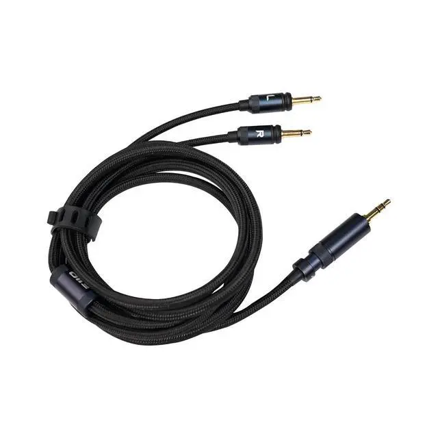 Alt view image 2 of 3 - LL-RC 2024 Furukawa monocrystalline Copper Headphone Replacement Cable Dual 3.5mm Connector to 3.5mm/4.4mm Stereo Headphone Cable FT3/JT1/FT5 (1.5M)