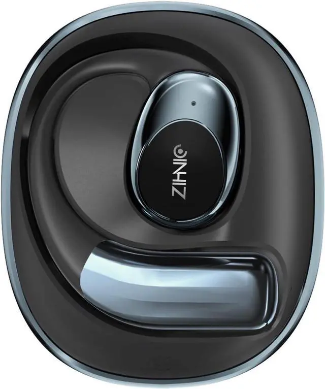 Main image of ZIHNIC S09A Wireless 4-Mode Translation Earphones - Real-Time Language Translation, Comfortable Ear Hooks, IPX5 Waterproof, Compatible with Phone, Android Phone-Black