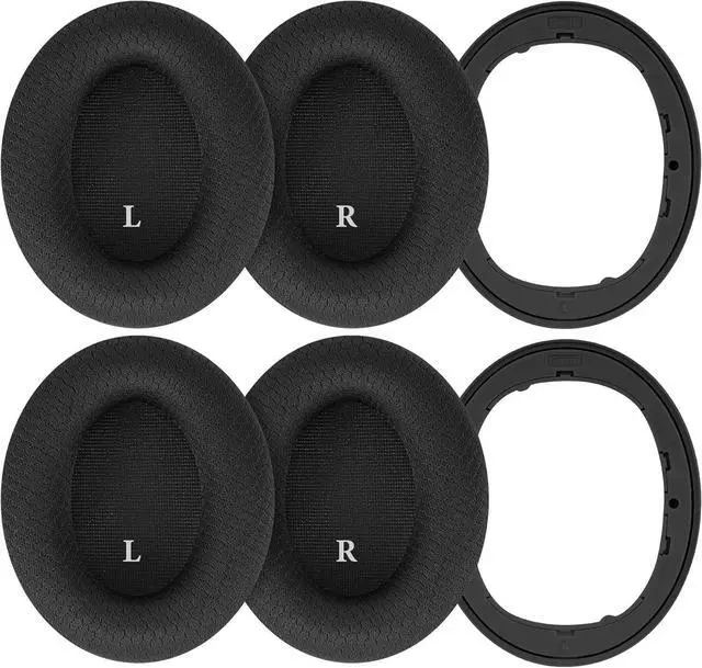 Alt view image 3 of 6 - Geekria SNAP Ear Pads Replacement Kit for Beats Studio Pro Headphones, Magnetic Easy Switch Ear Cushions, Exchange Earpads in Seconds, Ear Cups Cover Repair Parts (Mesh Fabric, 2 Pairs)