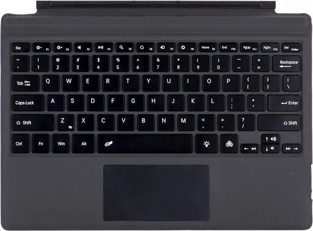 Main image of Type Cover for Microsoft Surface Pro 7+ / Pro 7 / Pro 6 / Pro 5 / Pro 4 / Pro 3, 12.3 inch, Ultra-Slim Wireless Tablet Keyboard with Multi Touchpad Bluetooch (Black Without Backlit)