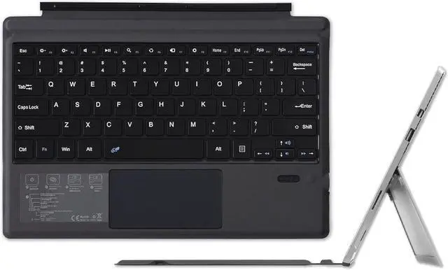 Main image of Keyboard Replacement Type Cover Trackpad Mouse for Microsoft Surface Pro 7+ 7 Pro 6 Pro 5 Pro 4 Pro 3 Ergonomic Portable Slim Wireless Bluetooth Rechargeable