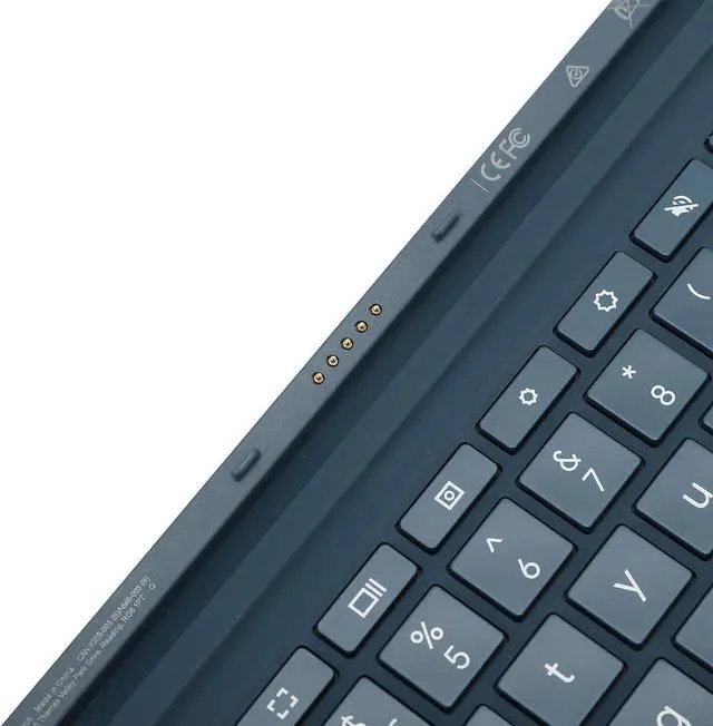 Alt view image 6 of 7 - 11in TPN H101K Magnetic Keyboard Compatible and Stable for X2 11 Da0023dx Touchscreen Tablet, Improve Office Efficiency, ABS, PU Material Fine Craftsmanship Keyboard