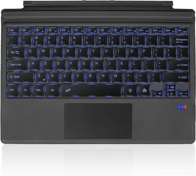 Main image of Surface Pro 7 Keyboard, 7 Color Backlight Wireless Keyboard for Microsoft SurfacePro 7+/6/5/4/3 Type Cover, Ultra-Slim Design with Strong Magnetic Attachment