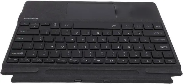 Alt view image 7 of 7 - Tablet Wireless Keyboard, with Pen Holder BT 5.3 Keyboard with 7 Color Backlit for Pro 11 10 9 8 X Portable Silent Keys Multi Touch Touchpad